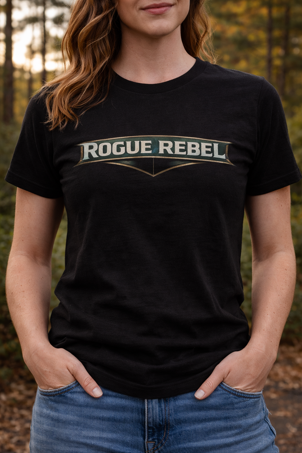 Rogue Rebel T-Shirt — Archers Emblem Graphic Tee